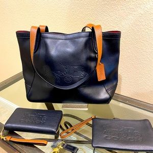 Coach Bag & Matching Accesories